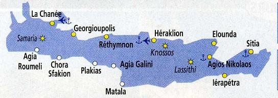 carte crete